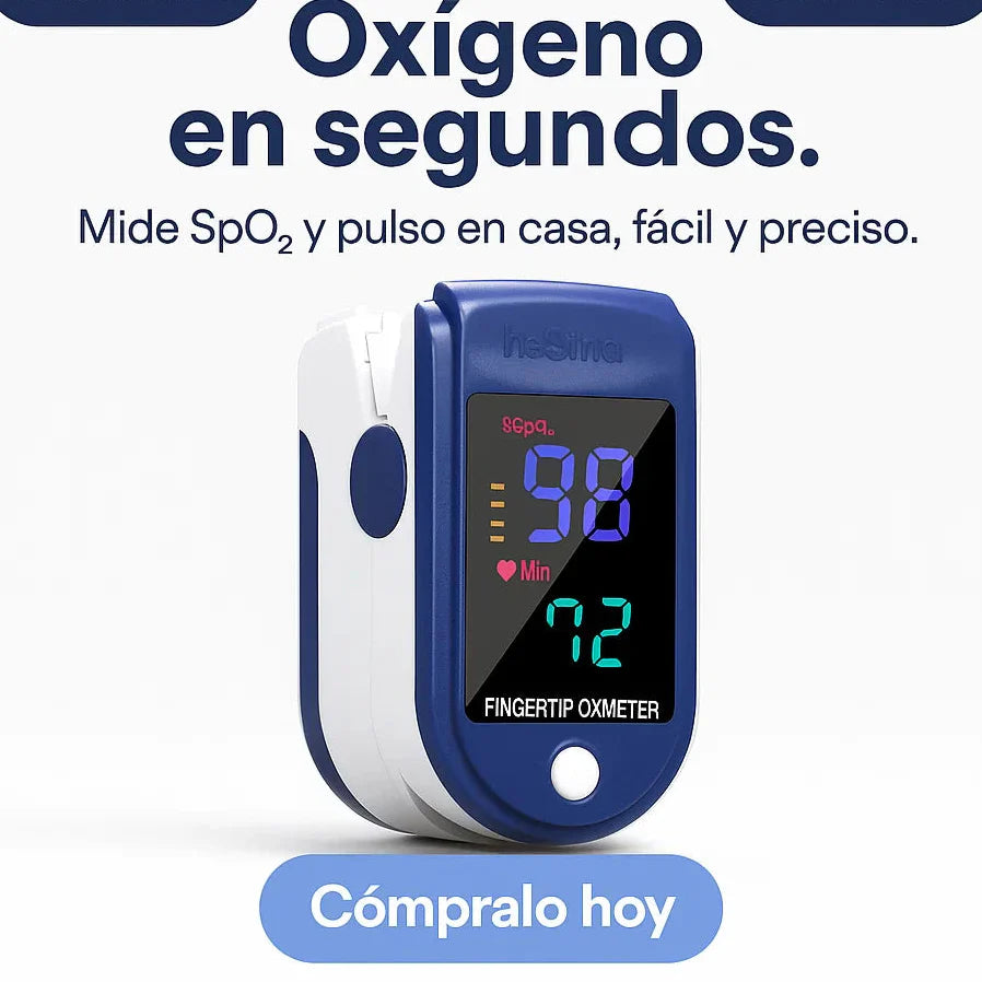 OXYPULSE PRO™ - CONTROLA TU NIVEL DE OXÍGENO